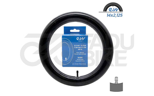 Schlauch 14×2.125 | Gerades Ventil (0°) – druckstabil und langlebig