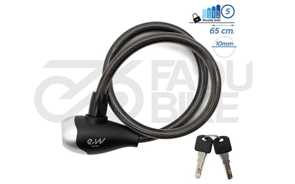 Schloss & Schlüssel eWLK016 – kompakter Diebstahlschutz für E-Scooter