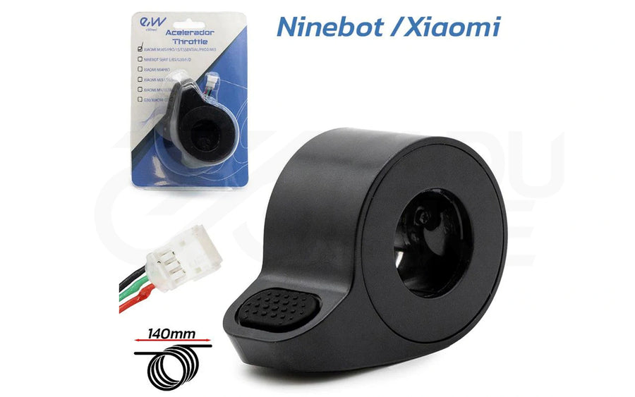 E-Scooter Schwarzer Beschleuniger 23cm Ninebot Max G65 [Ninebot] - JST ZH