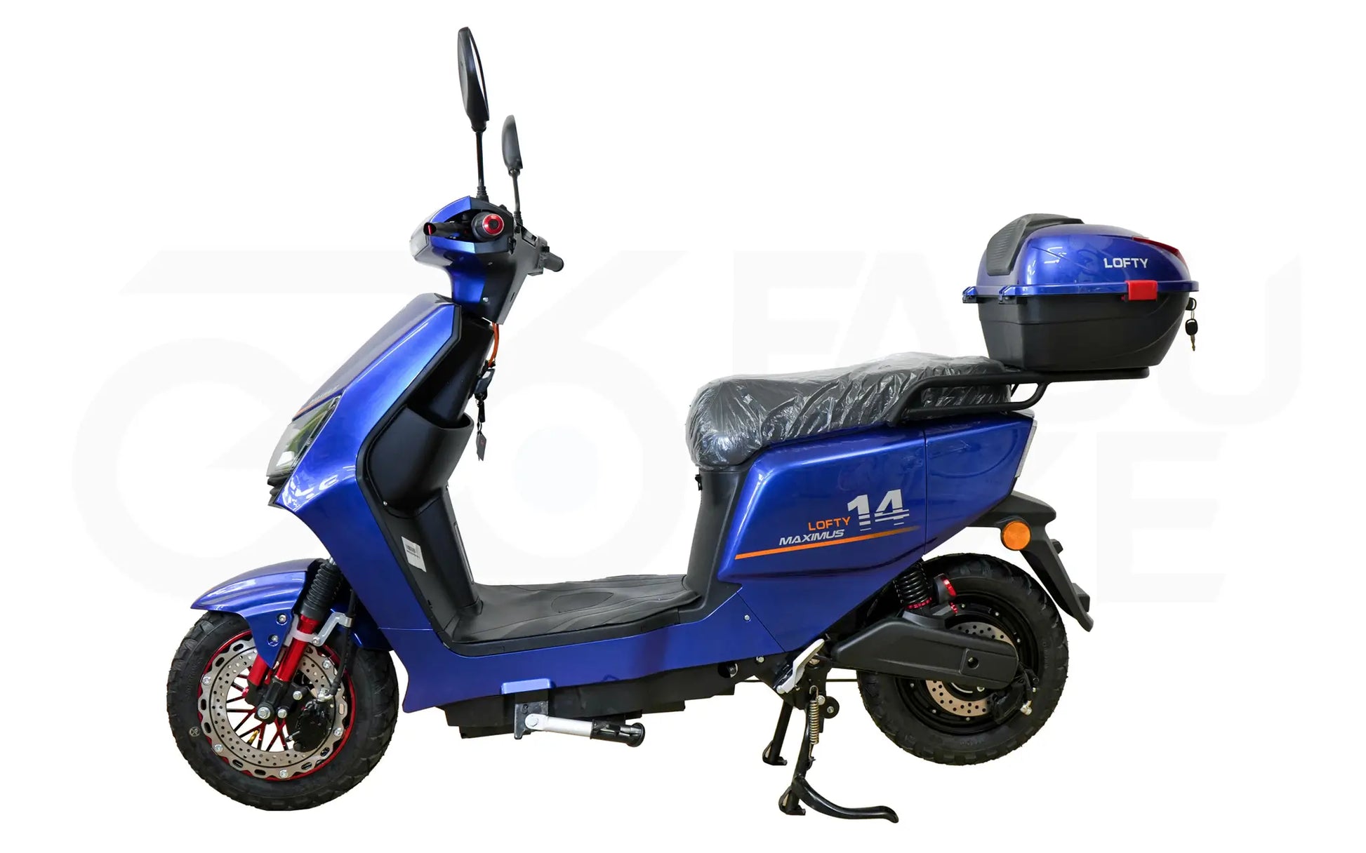 Seitenansicht des E-Mopeds Lofty 14