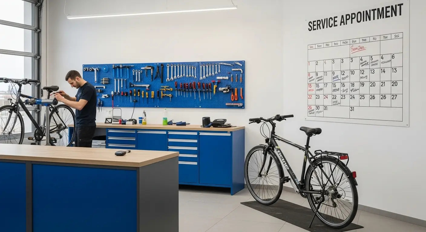 Servicetermine für Fahrräder