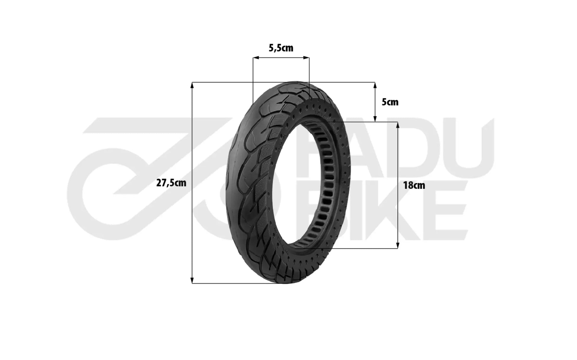 Vollgummireifen 12×2,125 – pannensicher & wartungsfrei für E-Scooter